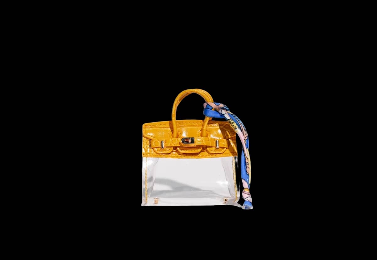 Stylige Mini-Handtasche GELB